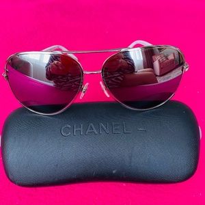 Chanel mirror Sunglasses
